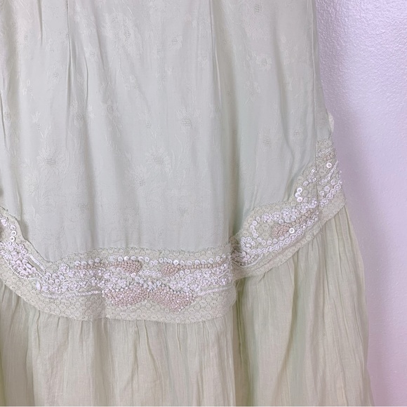 Free People Under The Sea Embellished Dress Beaded Size SP Retail $350 - Picture 4 of 11